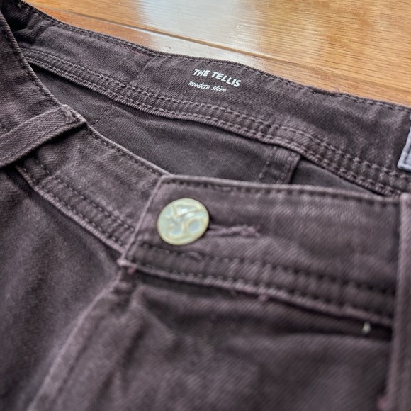 AG Adriano The Tellis Modern Slim Sueded Sateen – Pinot Noir (BURGUNDY) –‎ 30R - Picture 10 of 10